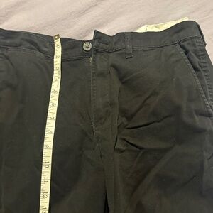 George Men's Black Chinos
